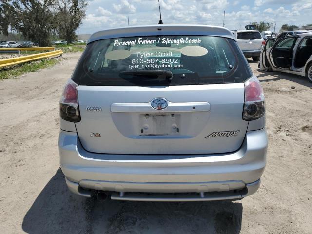 2T1KR32EX7C669580 - 2007 TOYOTA COROLLA MA XR SILVER photo 6