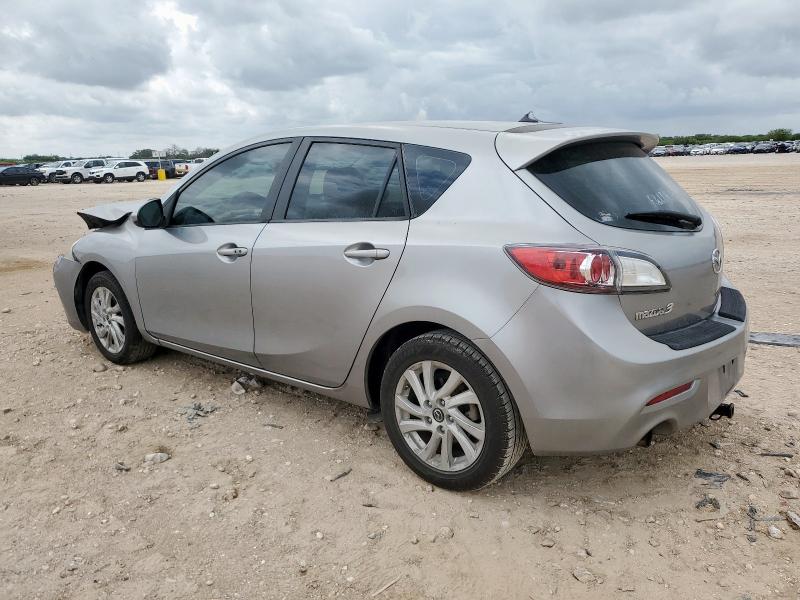 JM1BL1L78D1708320 - 2013 MAZDA 3 I SILVER photo 2