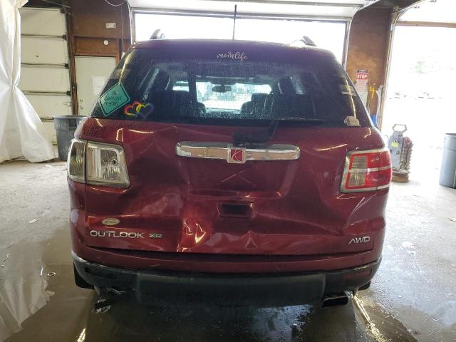 5GZEV33798J147312 - 2008 SATURN OUTLOOK XR ბურგუნდია ფოტო 6