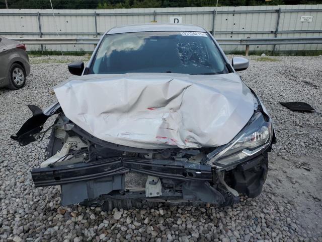 3N1AB7AP0KY222228 - 2019 NISSAN SENTRA S SILVER photo 5