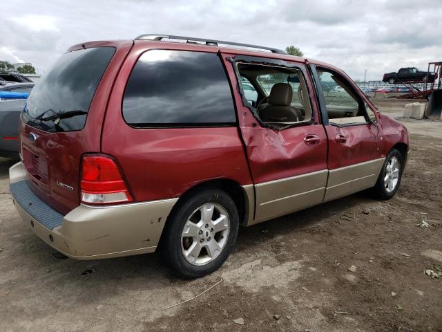 2FMZA58245BA21989 - 2005 FORD FREESTAR LIMITED RED photo 3