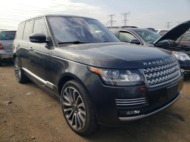 SALGV2TF4FA197195 - 2015 LAND ROVER RANGE ROVE AUTOBIOGRAPHY BLACK photo 4