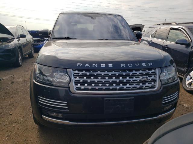 SALGV2TF4FA197195 - 2015 LAND ROVER RANGE ROVE AUTOBIOGRAPHY BLACK photo 5
