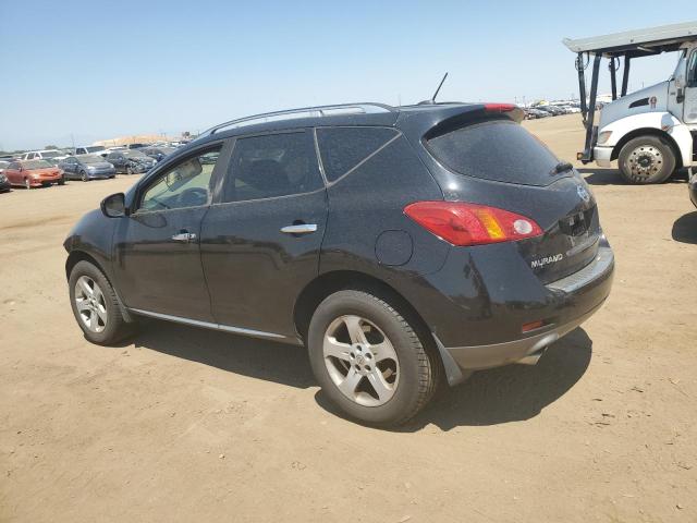 JN8AZ18W59W212237 - 2009 NISSAN MURANO S BLACK photo 2