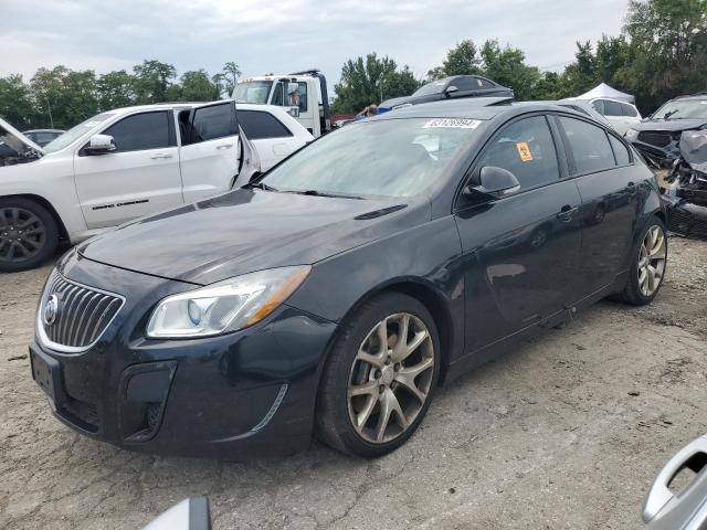 2G4GV5GV6D9179621 - 2013 BUICK REGAL GS BLACK photo 1
