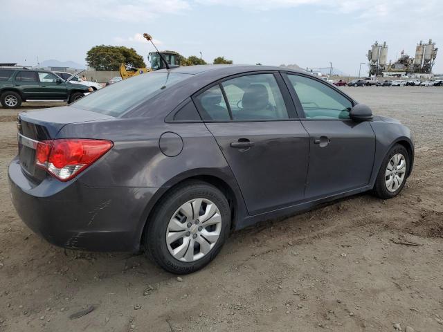 1G1PA5SH3E7169531 - 2014 CHEVROLET CRUZE LS GRAY photo 3