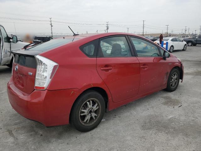 JTDKN3DU8A0018840 - 2010 TOYOTA PRIUS BURGUNDY photo 3