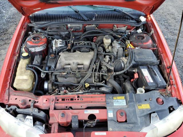 1G2NW12M8VC862161 - 1997 PONTIAC GRAND AM GT RED photo 7