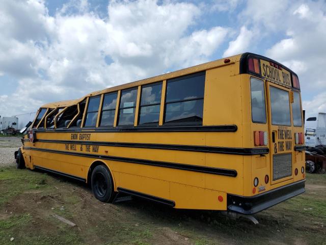 4UZABRDT1ECFJ0160 - 2014 FREIGHTLINER CHASSIS B2B YELLOW photo 3