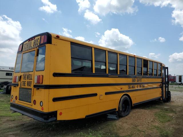 4UZABRDT1ECFJ0160 - 2014 FREIGHTLINER CHASSIS B2B YELLOW photo 4