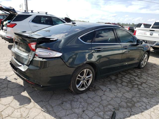 3FA6P0RU4GR173161 - 2016 FORD FUSION TITANIUM HEV GRAY photo 3