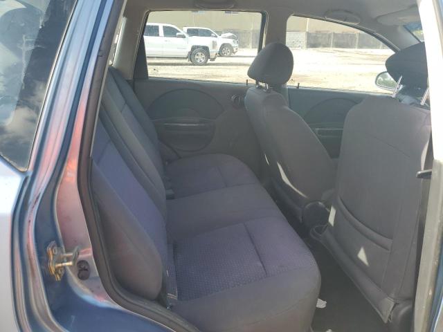 KL1TD66656B527231 - 2006 CHEVROLET AVEO BASE Mavi foto 10
