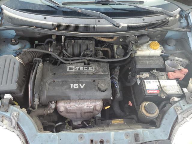 KL1TD66656B527231 - 2006 CHEVROLET AVEO BASE Mavi foto 11