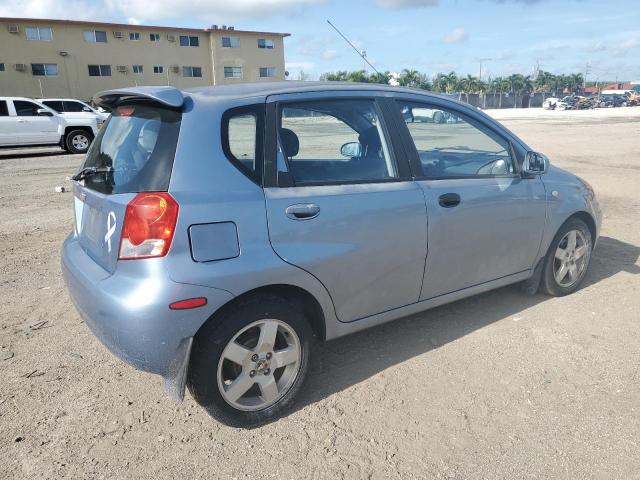 KL1TD66656B527231 - 2006 CHEVROLET AVEO BASE Mavi foto 3