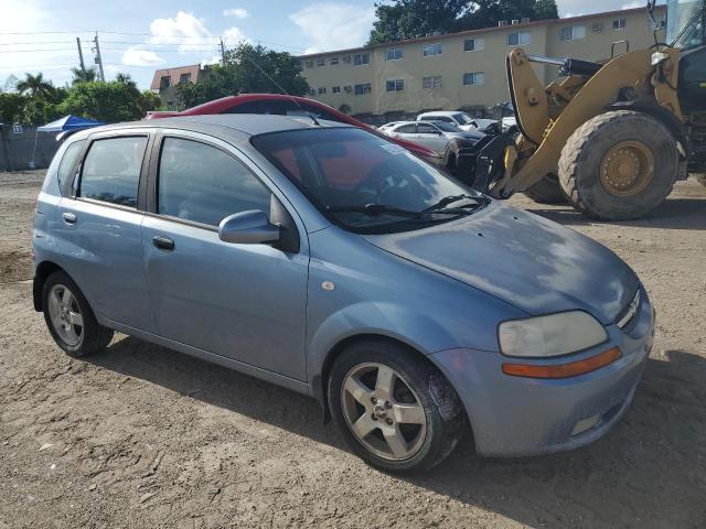 KL1TD66656B527231 - 2006 CHEVROLET AVEO BASE Mavi foto 4