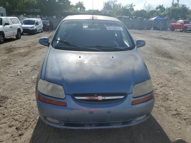 KL1TD66656B527231 - 2006 CHEVROLET AVEO BASE Mavi foto 5