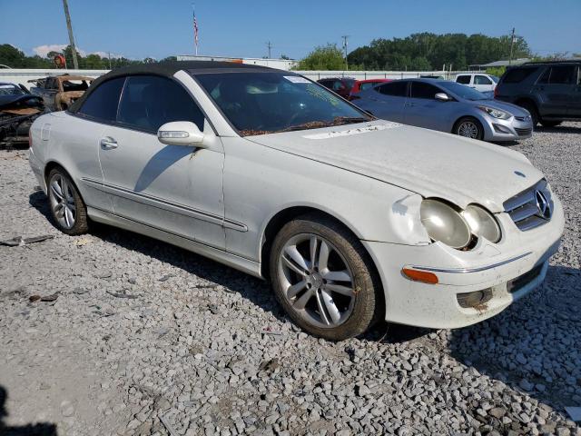 WDBTK56F87F210089 - 2007 MERCEDES-BENZ CLK 350 WHITE photo 4