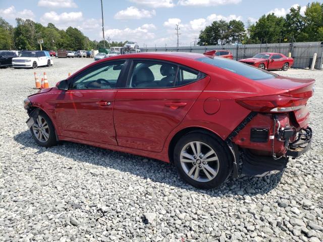 KMHD84LF1HU229904 - 2017 HYUNDAI ELANTRA SE BURGUNDY photo 2