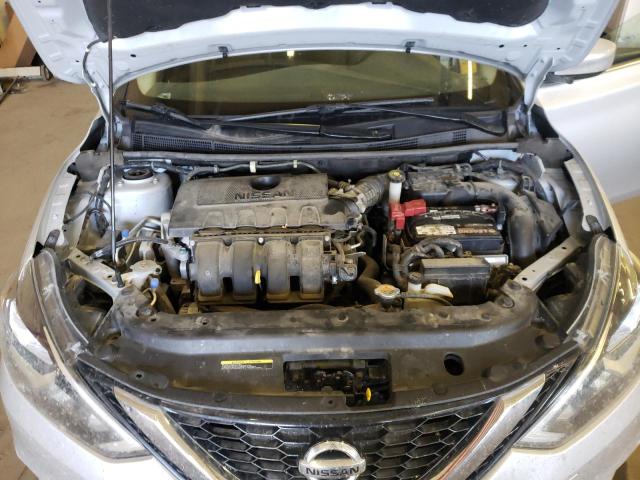 3N1AB7AP6KL611002 - 2019 NISSAN SENTRA S SILVER photo 11