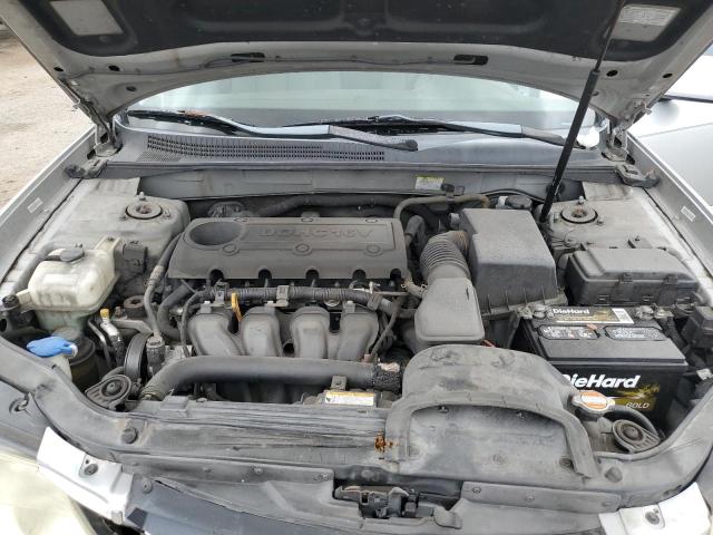 5NPET46C79H404547 - 2009 HYUNDAI SONATA GLS SILVER photo 11