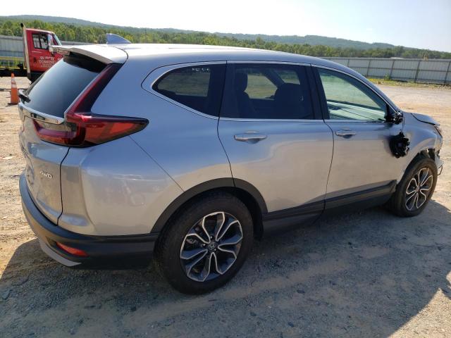 5J6RW2H82MA008588 - 2021 HONDA CR-V EXL SILVER photo 3