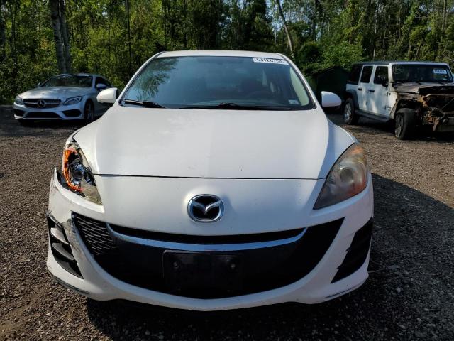 JM1BL1SF0A1158115 - 2010 MAZDA 3 I WHITE photo 5