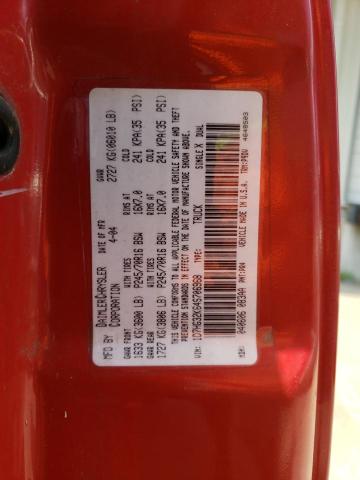 1D7HG32K64S706968 - 2004 DODGE DAKOTA SPORT RED photo 12