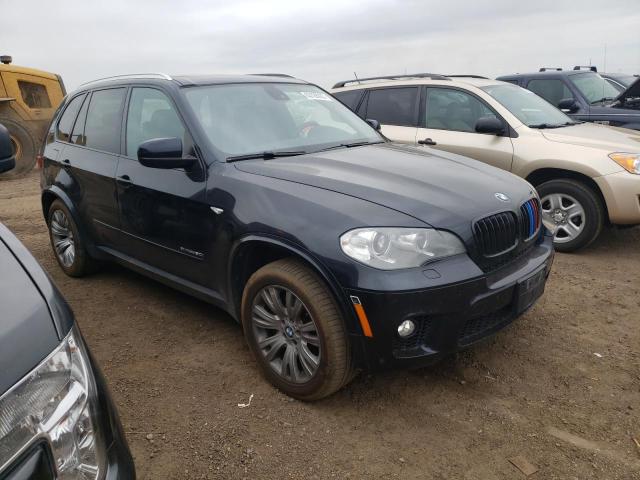 5UXZV8C54CL424667 - 2012 BMW X5 XDRIVE50I BLUE photo 4