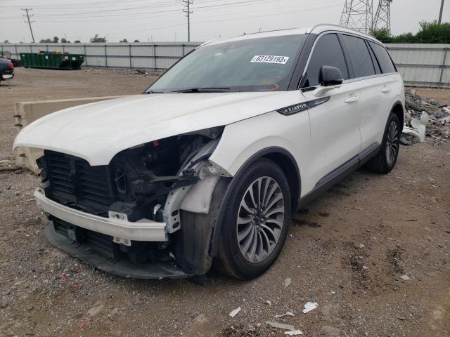 5LM5J7XC0LGL12867 - 2020 LINCOLN AVIATOR RESERVE WHITE photo 1