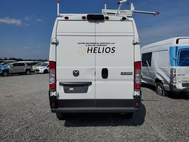 3C6LRVDG6PE530909 - 2023 RAM PROMASTER 2500 HIGH თეთრი ფოტო 6