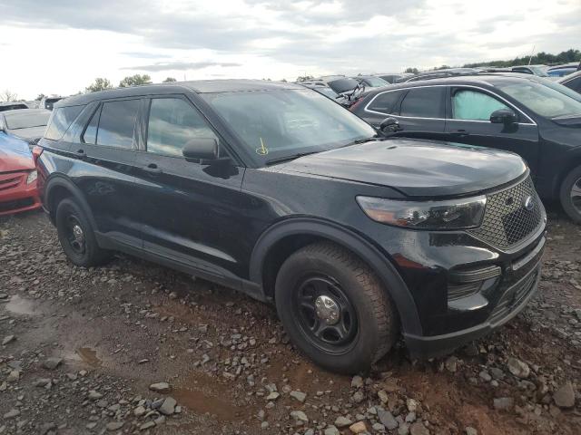 1FM5K8AB3LGD01304 - 2020 FORD EXPLORER POLICE INTERCEPTOR BLACK photo 4