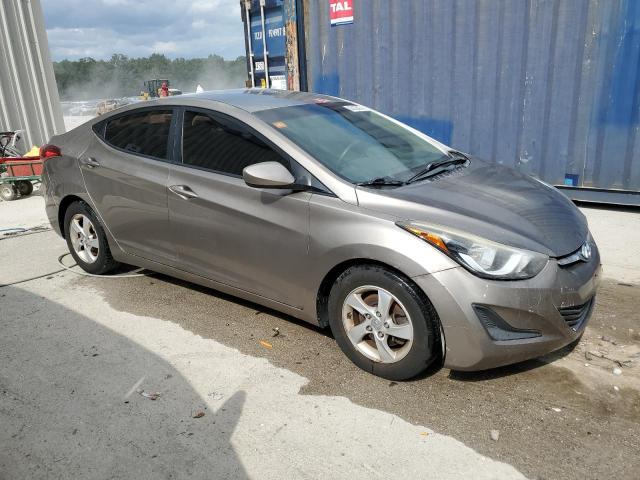 5NPDH4AE0EH527493 - 2014 HYUNDAI ELANTRA SE GRAY photo 4