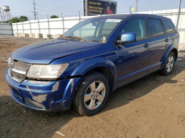 3D4GG57V49T568845 - 2009 DODGE JOURNEY SXT BLUE photo 1