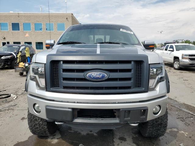 1FTFW1ETXCFA65148 - 2012 FORD F150 SUPERCREW SILVER photo 5