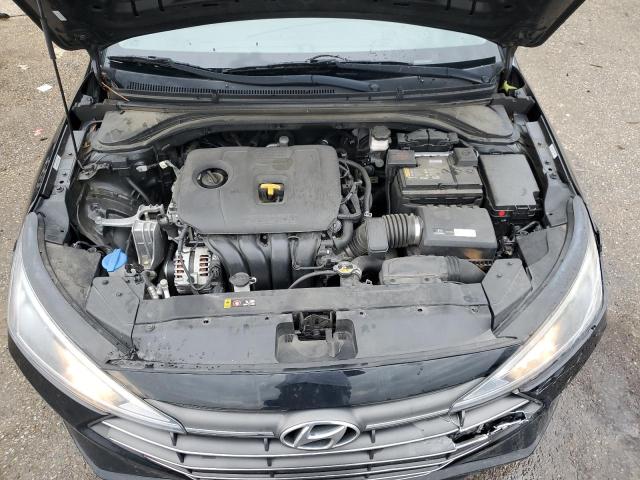 KMHD74LF4KU864707 - 2019 HYUNDAI ELANTRA SE BLACK photo 11