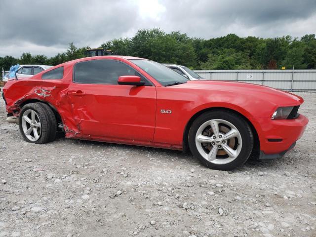 1ZVBP8CF9C5206599 - 2012 FORD MUSTANG GT RED photo 4