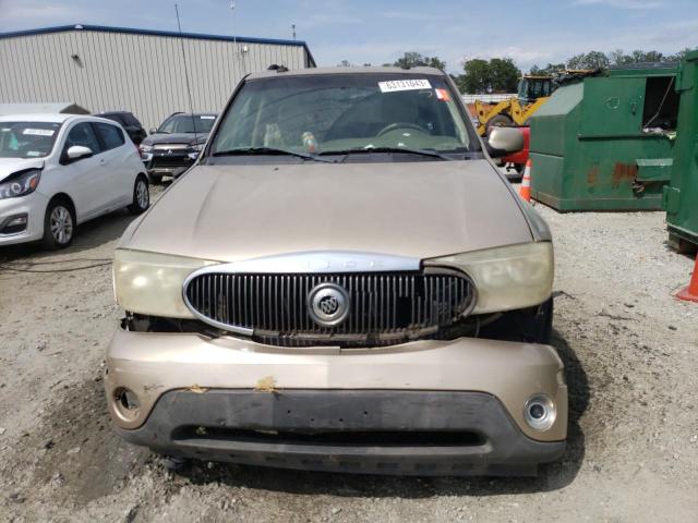 5GADS13S942337180 - 2004 BUICK RAINIER CXL GOLD photo 5