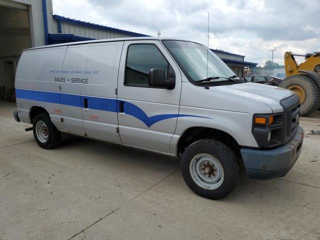 1FTNE1EW0DDA41334 - 2013 FORD ECONOLINE E150 VAN SILVER photo 4