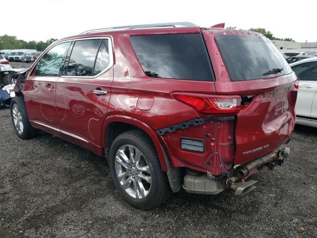 1GNEVKKW1JJ123863 - 2018 CHEVROLET TRAVERSE HIGH COUNTRY RED photo 2