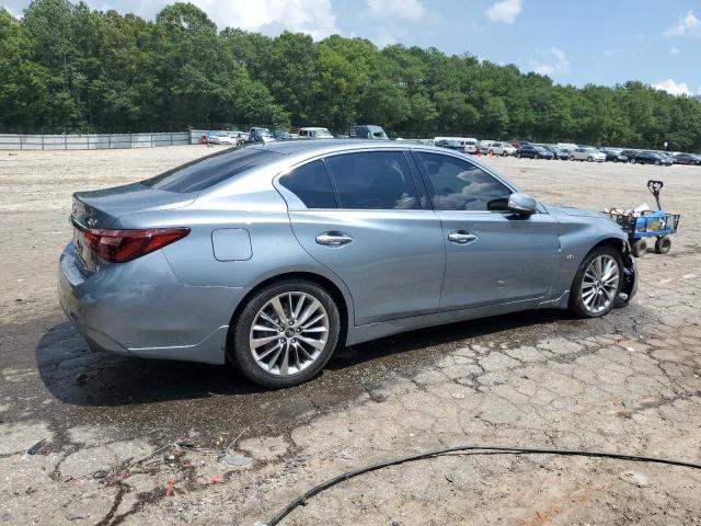 JN1EV7AR2JM437346 - 2018 INFINITI Q50 LUXE ლურჯი ფოტო 3