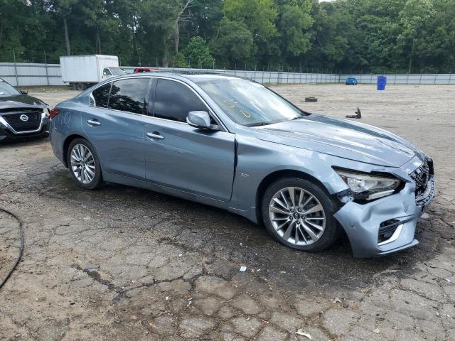 JN1EV7AR2JM437346 - 2018 INFINITI Q50 LUXE ლურჯი ფოტო 4