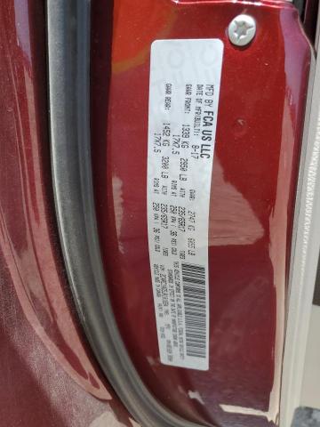 2C4RC1AG5JR101834 - 2018 CHRYSLER PACIFICA L BURGUNDY photo 13