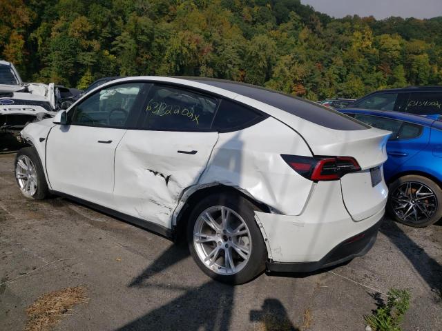 5YJYGDEE5LF007199 - 2020 TESLA MODEL Y Белый фото 3