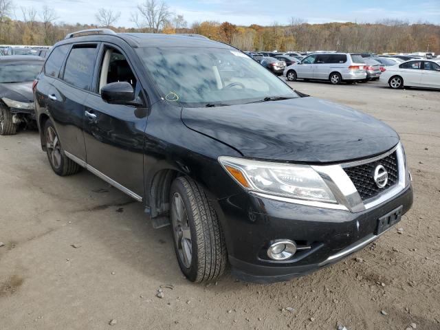5N1AR2MM9EC729442 - 2014 NISSAN PATHFINDER S BLACK photo 1