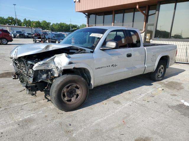 1B7GL32Z92S636233 - 2002 DODGE DAKOTA SPORT SILVER photo 1