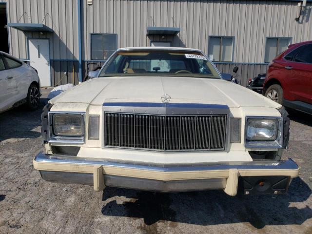 2C3BJ52K9BR122256 - 1981 CHRYSLER CORDOBA WHITE photo 5