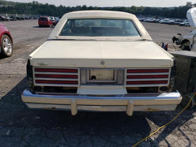 2C3BJ52K9BR122256 - 1981 CHRYSLER CORDOBA WHITE photo 6