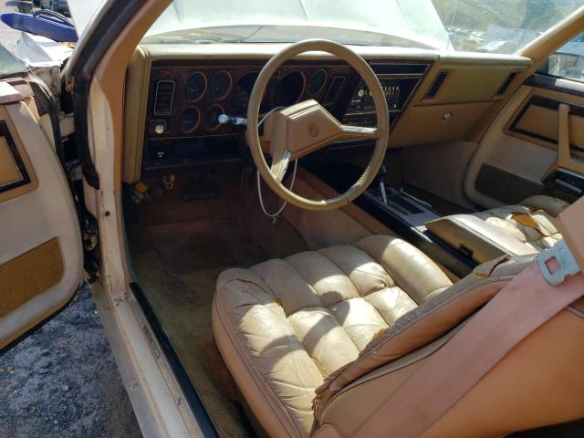 2C3BJ52K9BR122256 - 1981 CHRYSLER CORDOBA WHITE photo 8