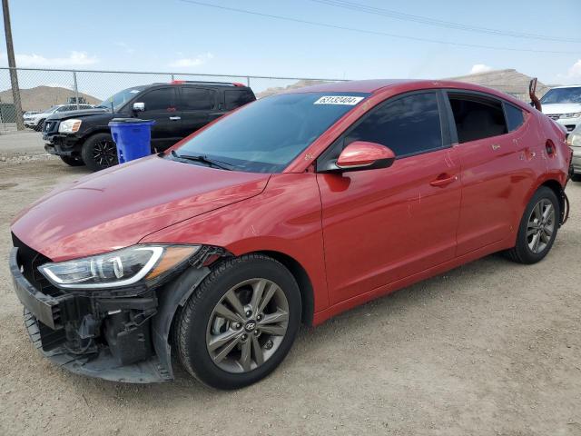 5NPD84LF0JH324667 - 2018 HYUNDAI ELANTRA SEL RED photo 1