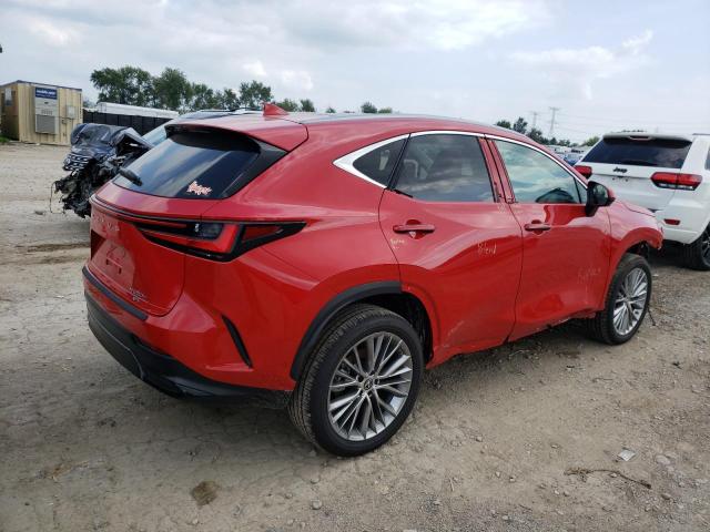 2T2HKCEZ3PC015304 - 2023 LEXUS NX 350H RED photo 3